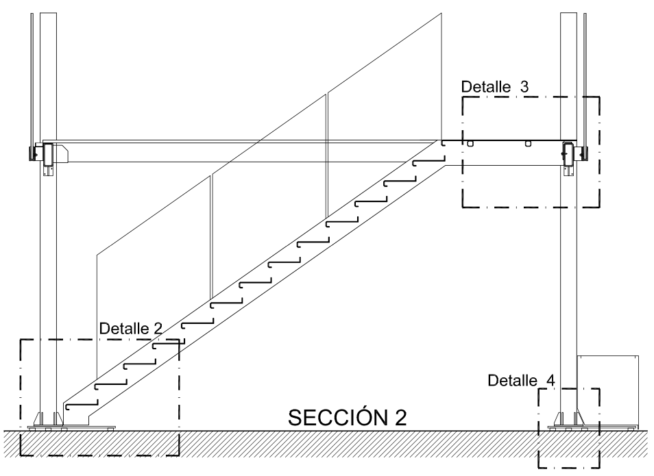 Terrazas aéreas modulares